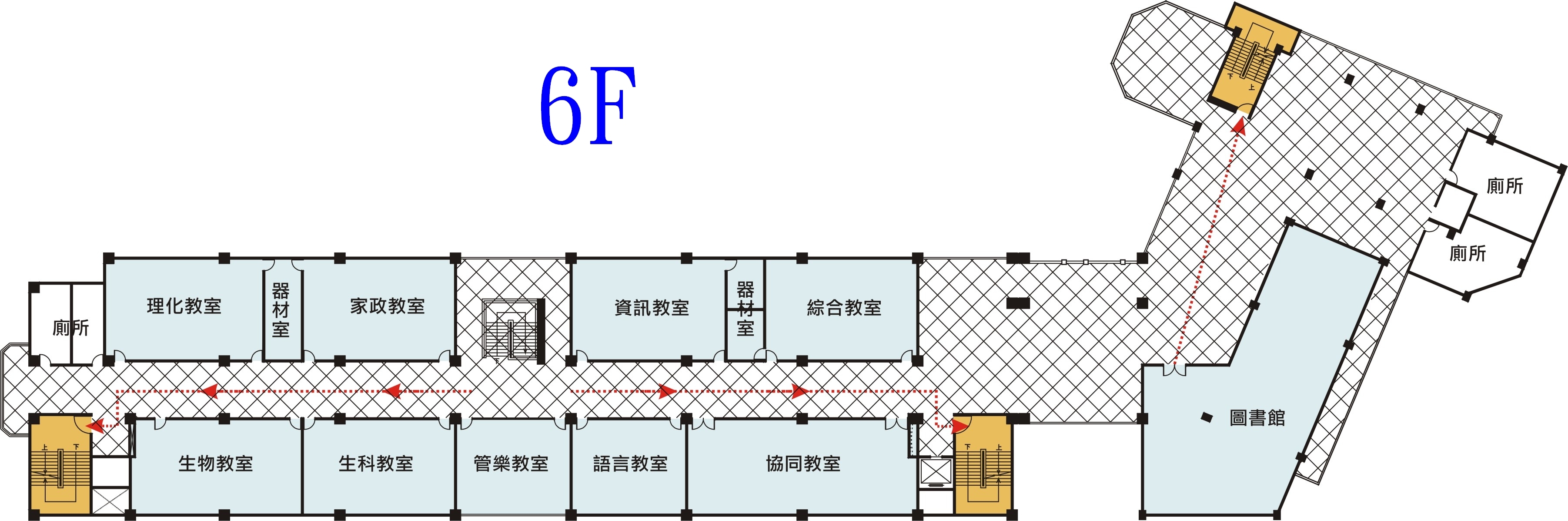 6樓地圖