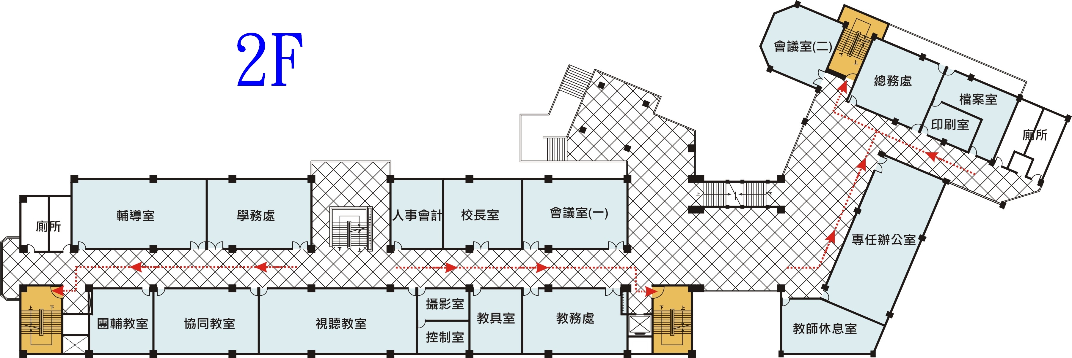 2樓地圖