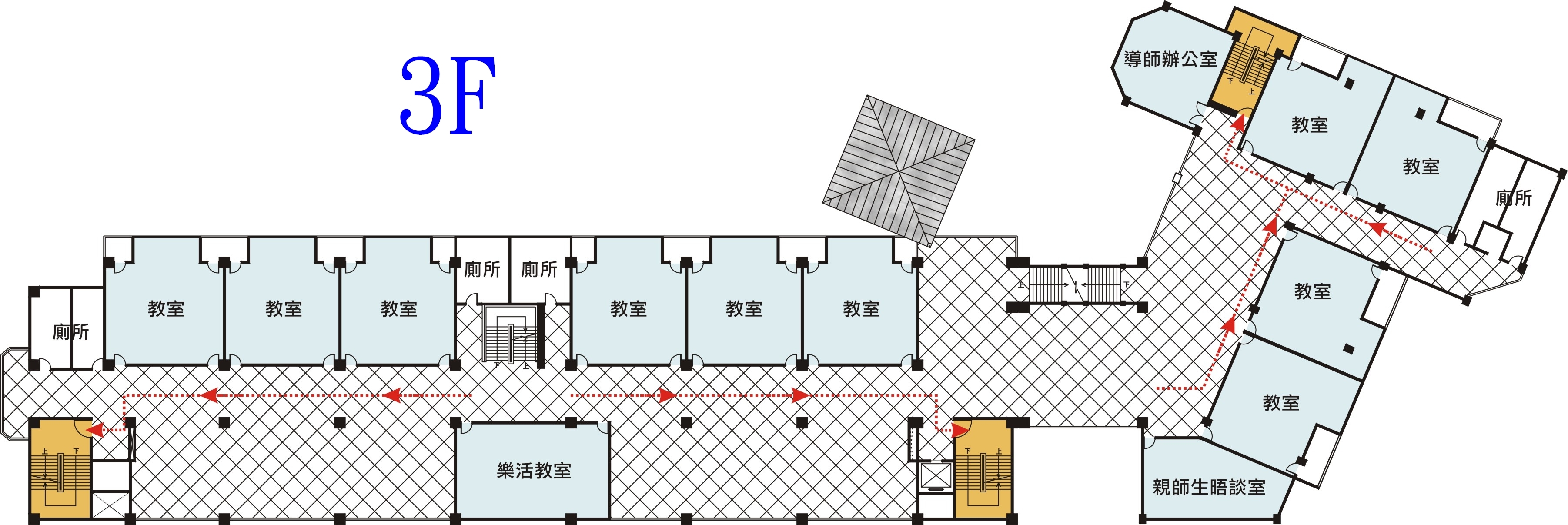 3樓地圖